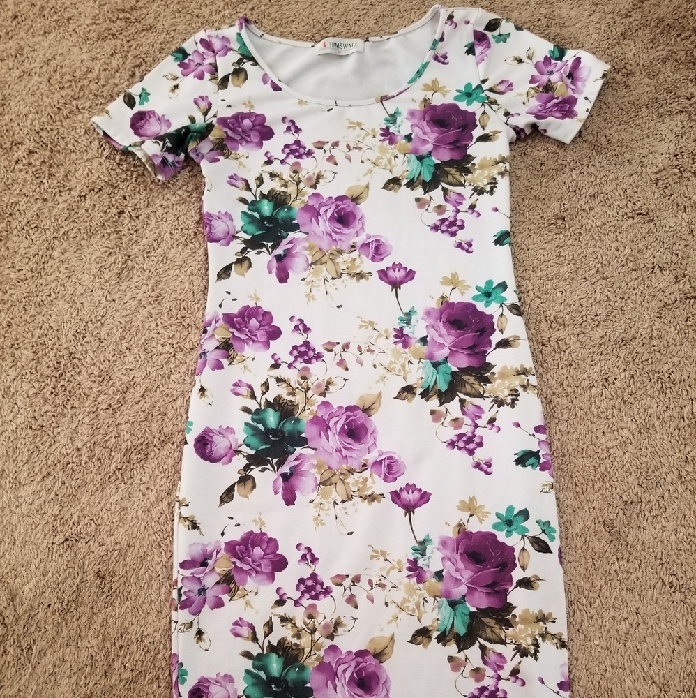 Bodycon Floral dress